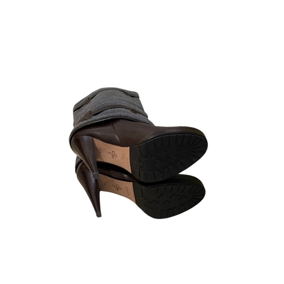 Cole Haan Kennedy Nike Air Leather Wool Mini Platform Knee-High - Picture 9 of 11